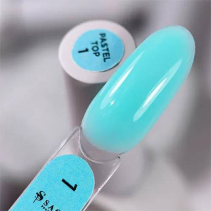 SAGA Pastel Top №1 без липкого слоя, 10 мл